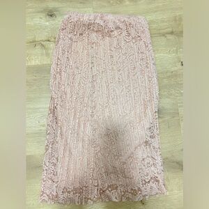Adrianna Pappel lace skirt